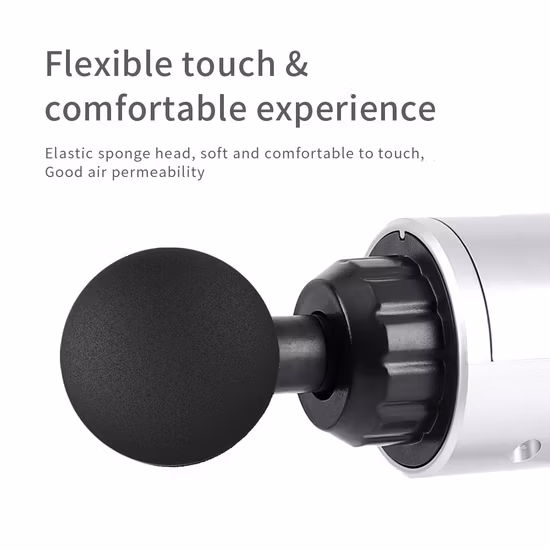 Fitness Full Body PRO Massage Gun 4 Head Handheld Portable Fascia Massager Cordless High-Quality Electronics	Massager
