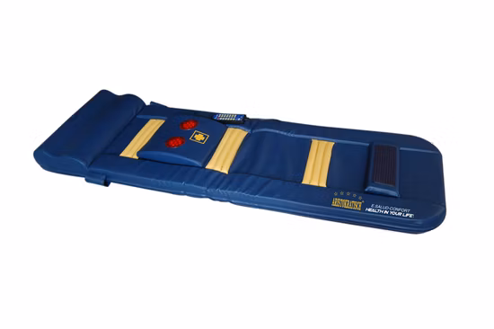 Multifunctional Luxury Strong Vibration Whole Body Massage Bed Mattress with Infrared and Acupuncture Cushion in Europe Style