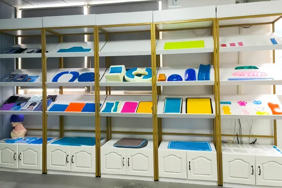 Coussin de siège de voiture de Massage en Gel de silicone TPE en nid d'abeille pour chaise de bureau d'été