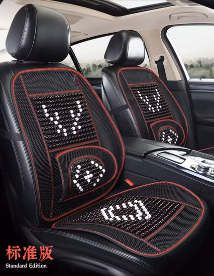 Housse de coussin de siège de voiture en bois, accessoire automobile étanche, respirant, couleur fraîche et imperméable