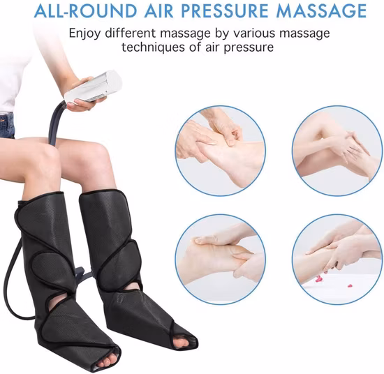 Masseur de jambe de pied de compression d'air OEM Pressoth