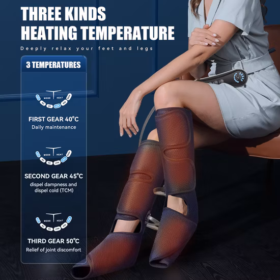 Masseur de douleurs aux articulations, aux genoux et aux épaules, chauffant à infrarouge, pétrissage, pour la circulation