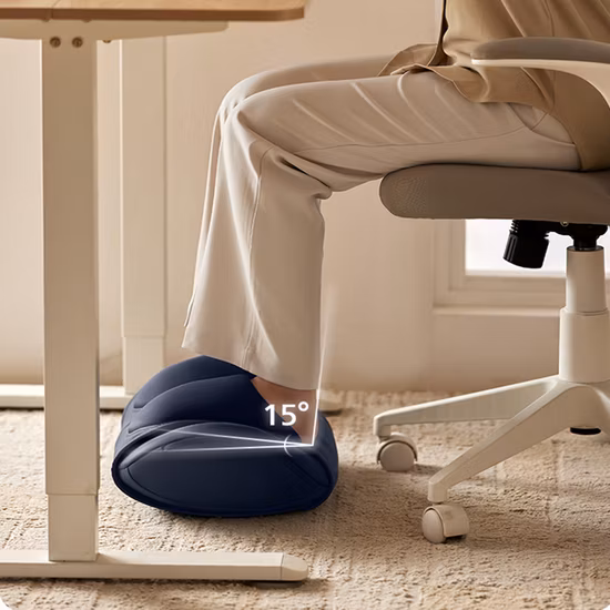 Masseur pneumatique de pied de jambe de mollet de chauffage de pression de doigt de vibration